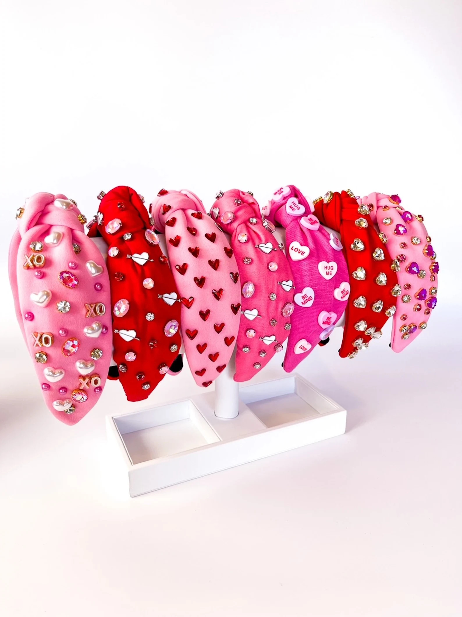 Valentine's Day Headband, XO Headband, Conversation Heart Headband, Knotted Valentines Headband, ... | Etsy (US)