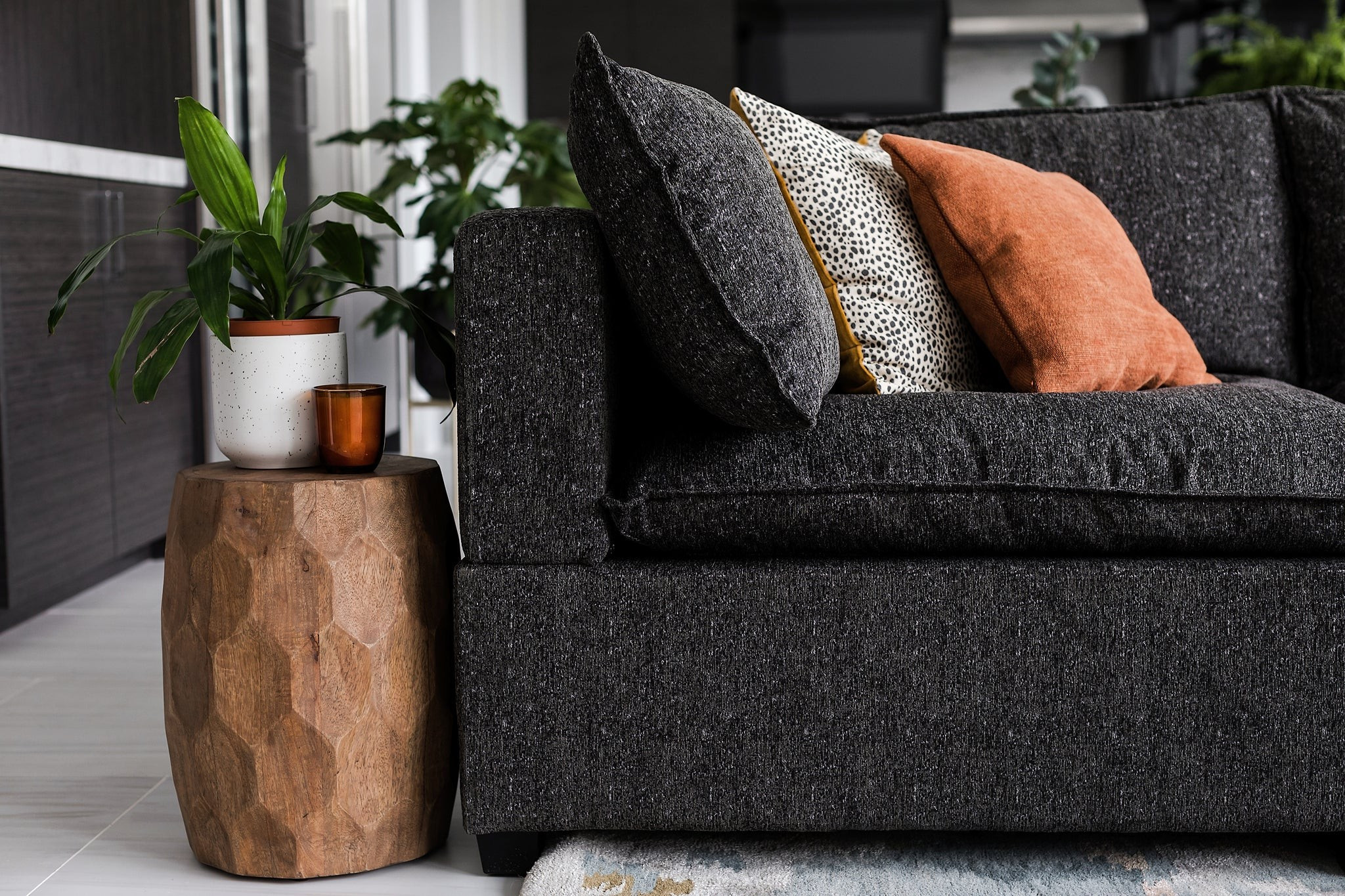 Kova L-Shape + Ottoman | Albany Park