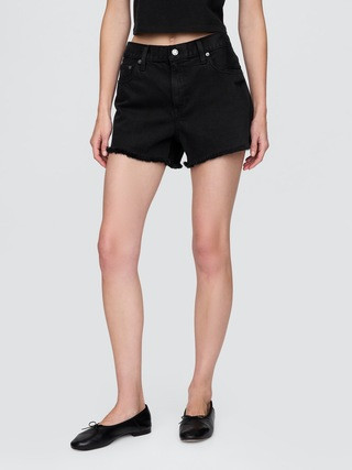 4" Mid Rise UltraSoft Relaxed Cutoff Shorts | Gap (US)