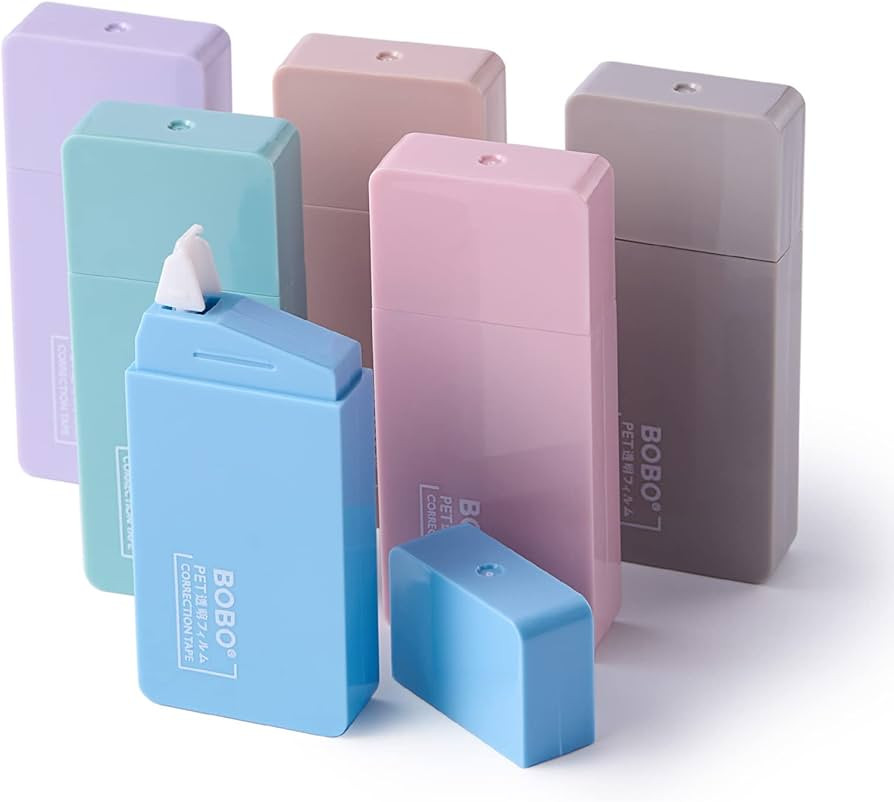 Ddaowanx Correction Tape, Easy To Use Applicator for Instant Corrections,12 Pack Adorable Morandi... | Amazon (US)