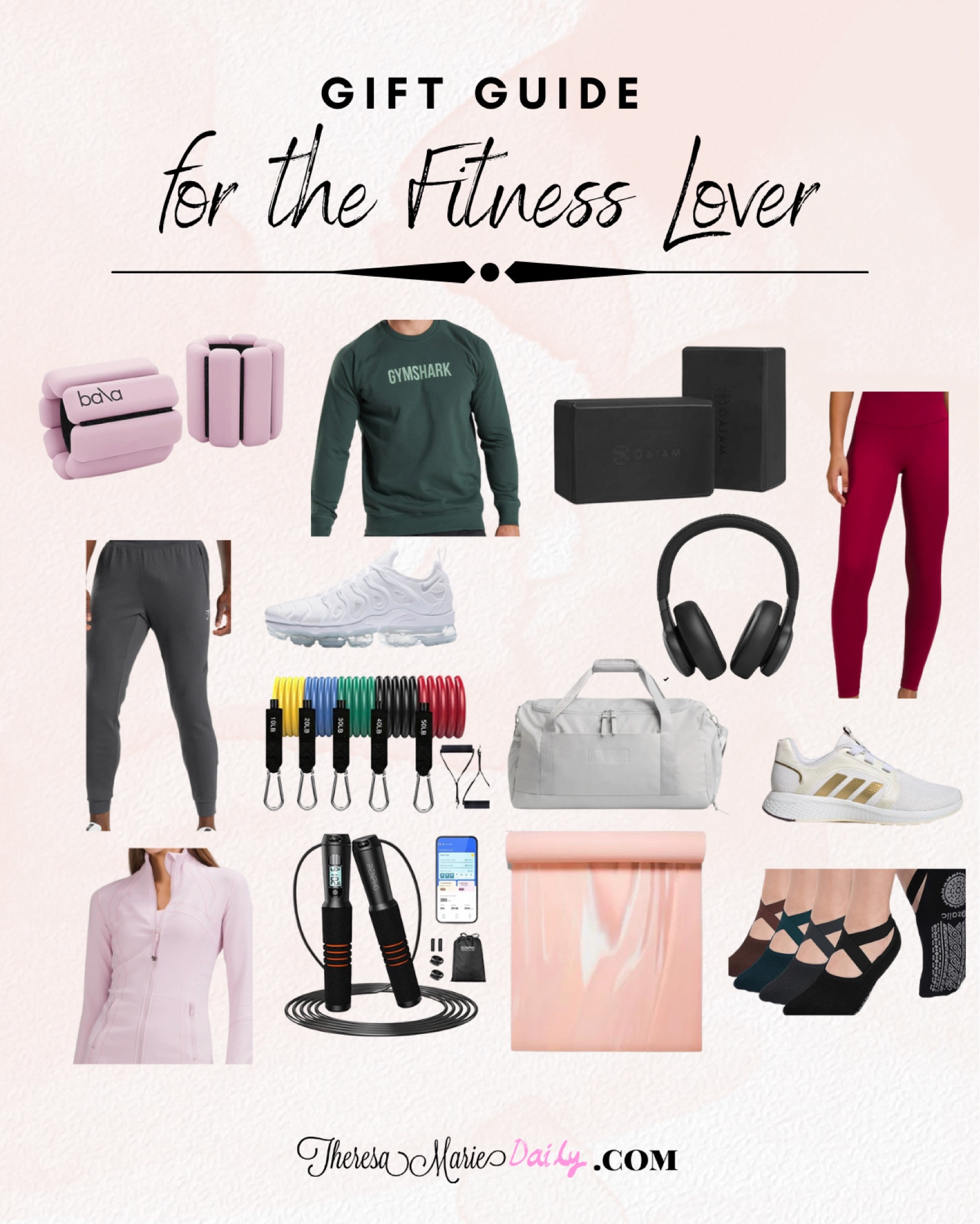 Gift guide for the fitness lover🏋🏼‍♀️

// Gift guide // fitness // holiday 

#LTKCyberweek #LTKHoliday #LTKGiftGuide