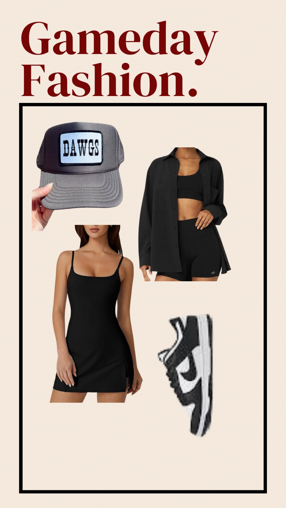 Black out game! Saluki game day attire 

#LTKBacktoSchool #LTKSeasonal #LTKMidsize