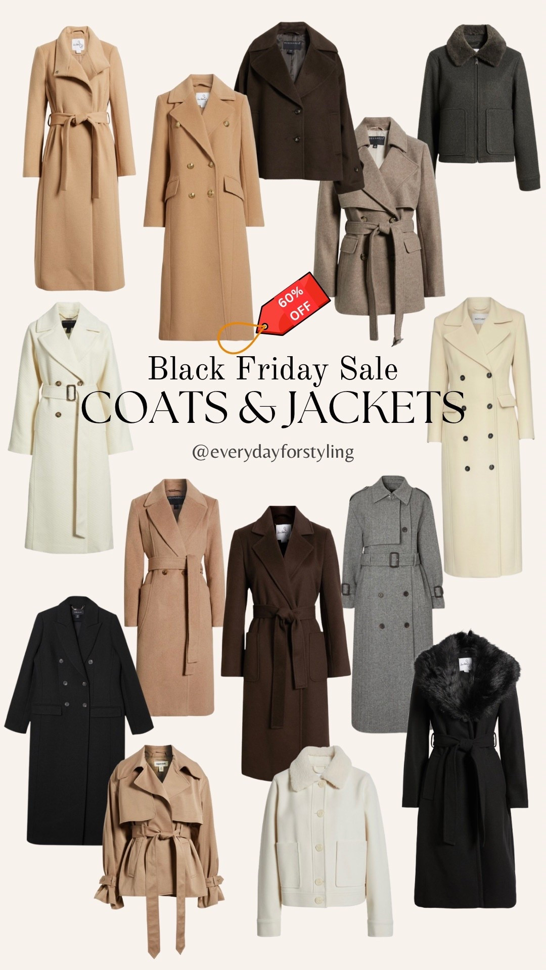 BLACK FRIDAY SALE UPTO 60% OFF‼️😍

[ black friday sale, coat and jacket sale, winter fashion deals, elegant outerwear, stylish jackets, classy winter outfits, fall winter fashion 2025, affordable coats, black friday fashion finds, outerwear trends 2025, elegant look for women, cold weather style, minimal chic fashion, everydayforstyling ] 

#blackfridaysale #coatseason #winterfashion #outerwearstyle #elegantlook #classyoutfitideas #chicjackets #fallwinterstyle #fashiondeals #stylishcoats #timelessfashion #elegantwomen #minimalstyle #winteroutfitinspo #everydayforstyling

#LTKGiftGuide #LTKSaleAlert #LTKCyberWeek