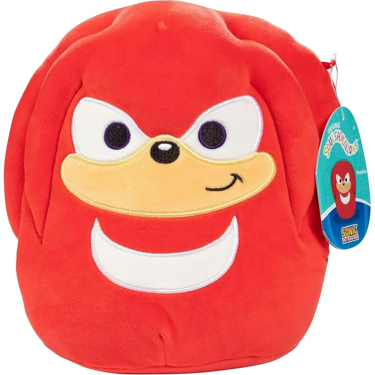 Squishmallows Original 8-Inch Knuckles - Sonic The Hedgehog- Official Jazwares Plush - Collectibl... | Walmart (US)