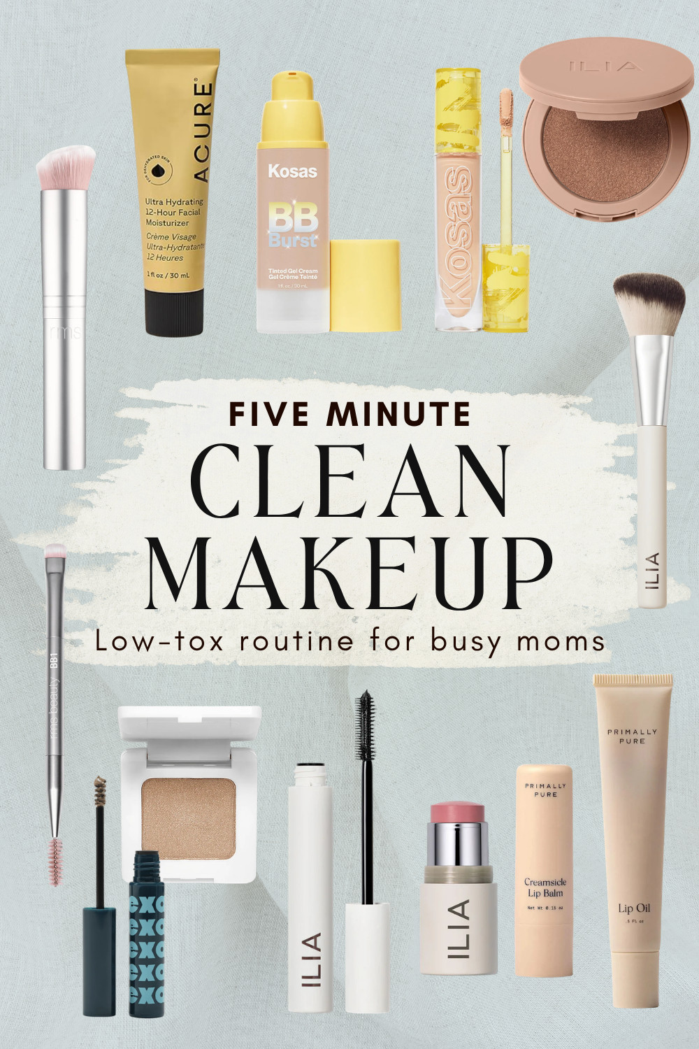 Quick 5-minute clean makeup routine 💄 This busy-mom-approved routine uses only low-tox and non-toxic products for rushed mornings - when you only have 5 mins! 

 

#LTKmomlife #LTKBeauty
