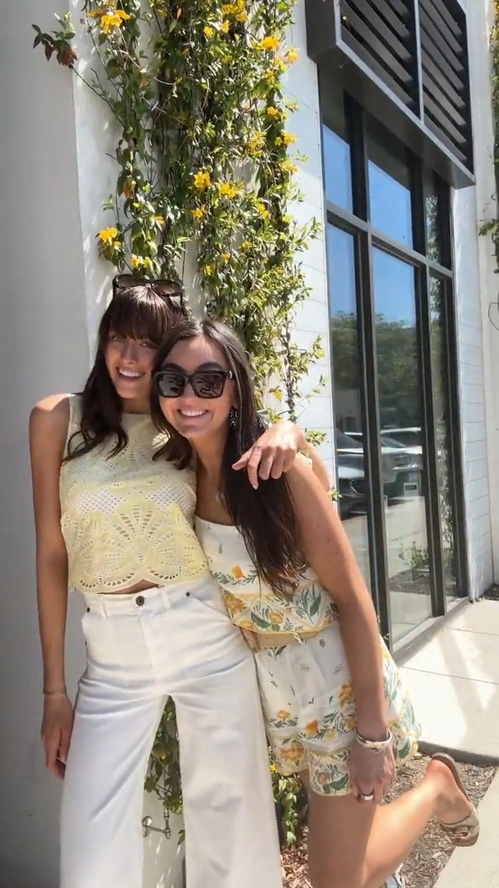 Showing grace around htx! #dillards #antoniomelani #giannibini #quay #springoutfits #springootd #brunchoutfit 