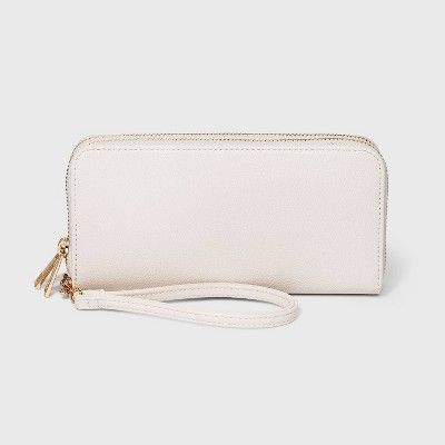 Women's Double Zip Wallet - A New Day™ | Target