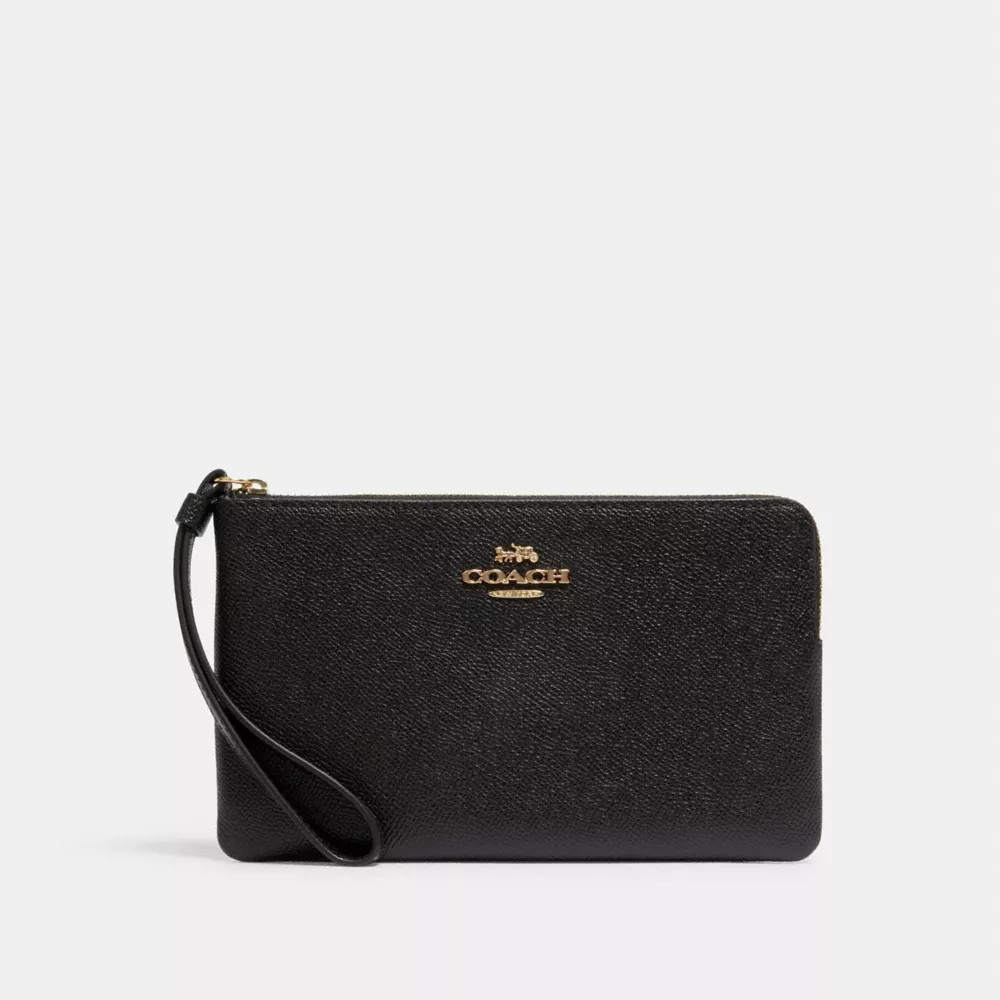 Large Corner Zip Wristlet | Coach Outlet US