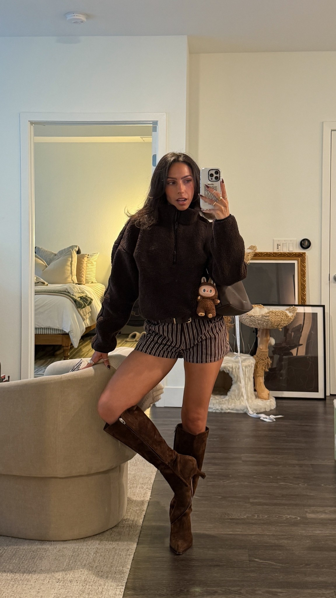 cozy fall dinner outfit 🐻🤎

Jacket - XS
Shorts - XS
Boots - 6.5

#LTKSeasonal #LTKHoliday #LTKStyleTip