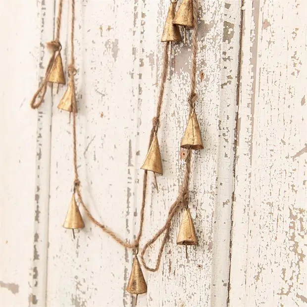 Mini Bells Garland | Antique Farm House