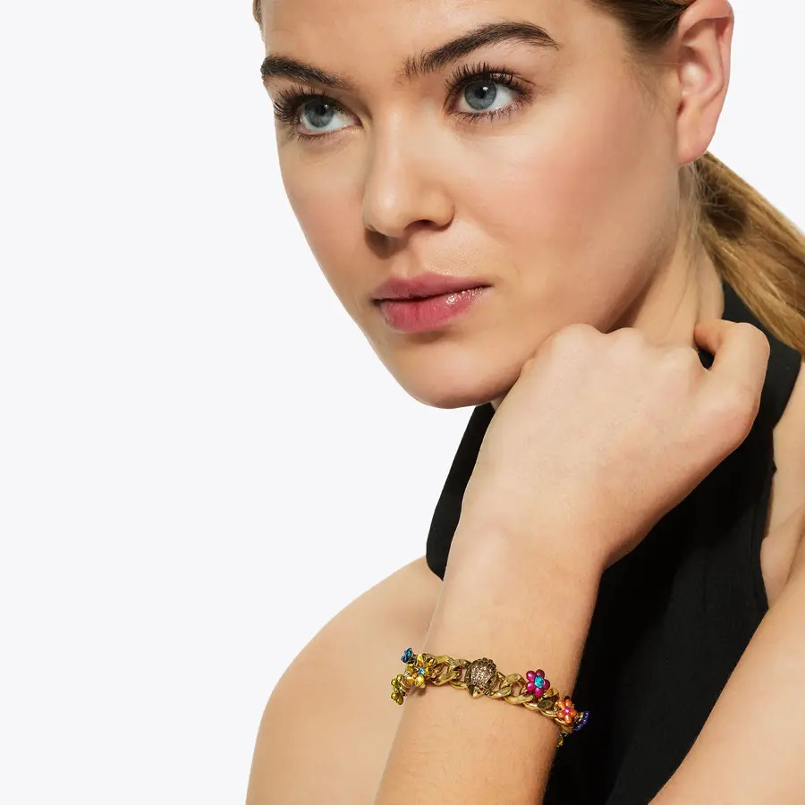 floral eagle bracelet | Kurt Geiger US