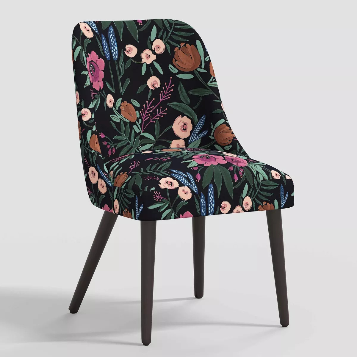 Geller Modern Dining Chair in Botanical Grant Floral Ink - Threshold™ | Target