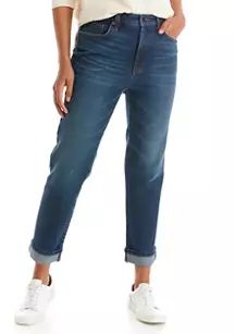 Women's High Rise Vintage Straight Jeans | Belk