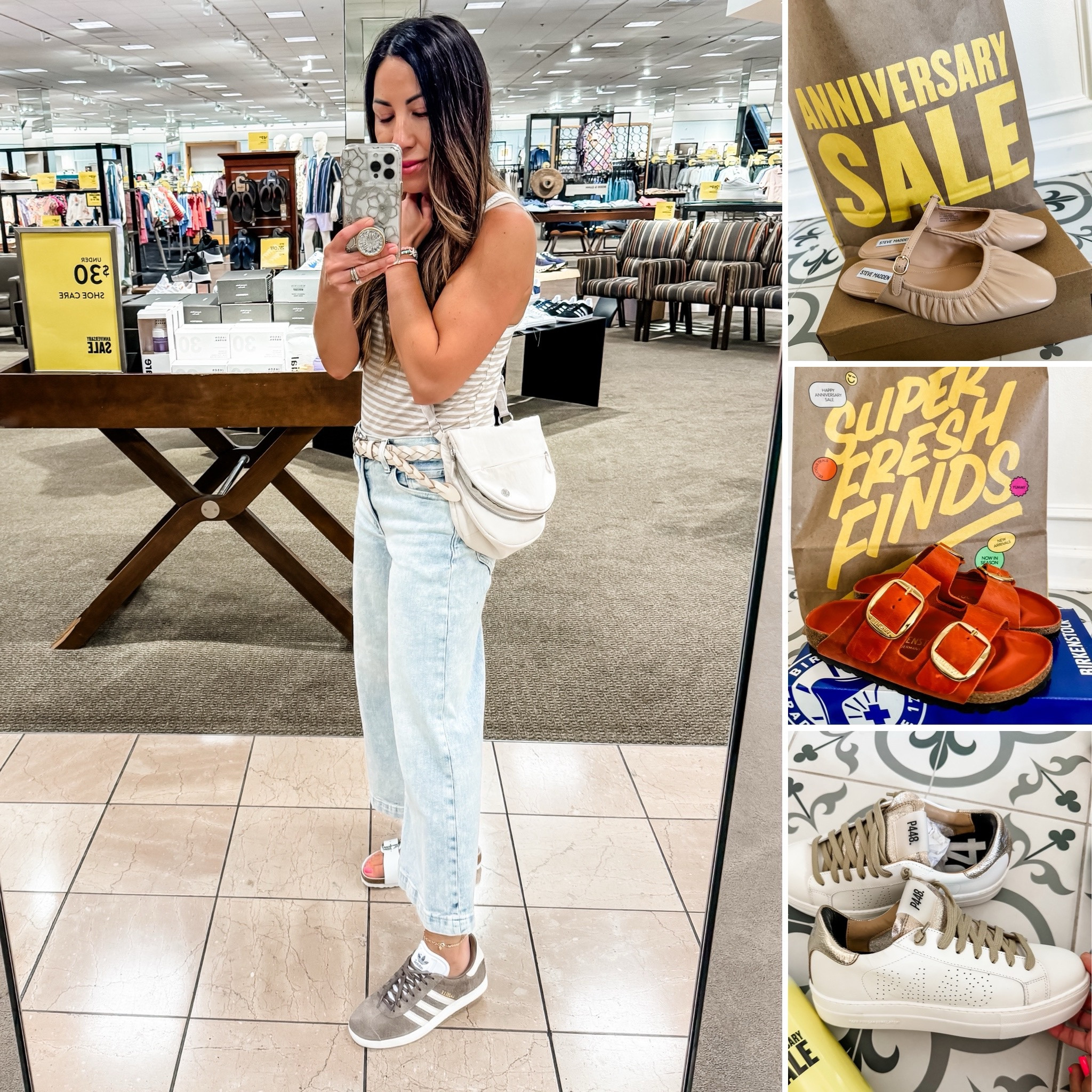 Adidas size down. All others tts 

#LTKxNSale #LTKSaleAlert #LTKShoeCrush