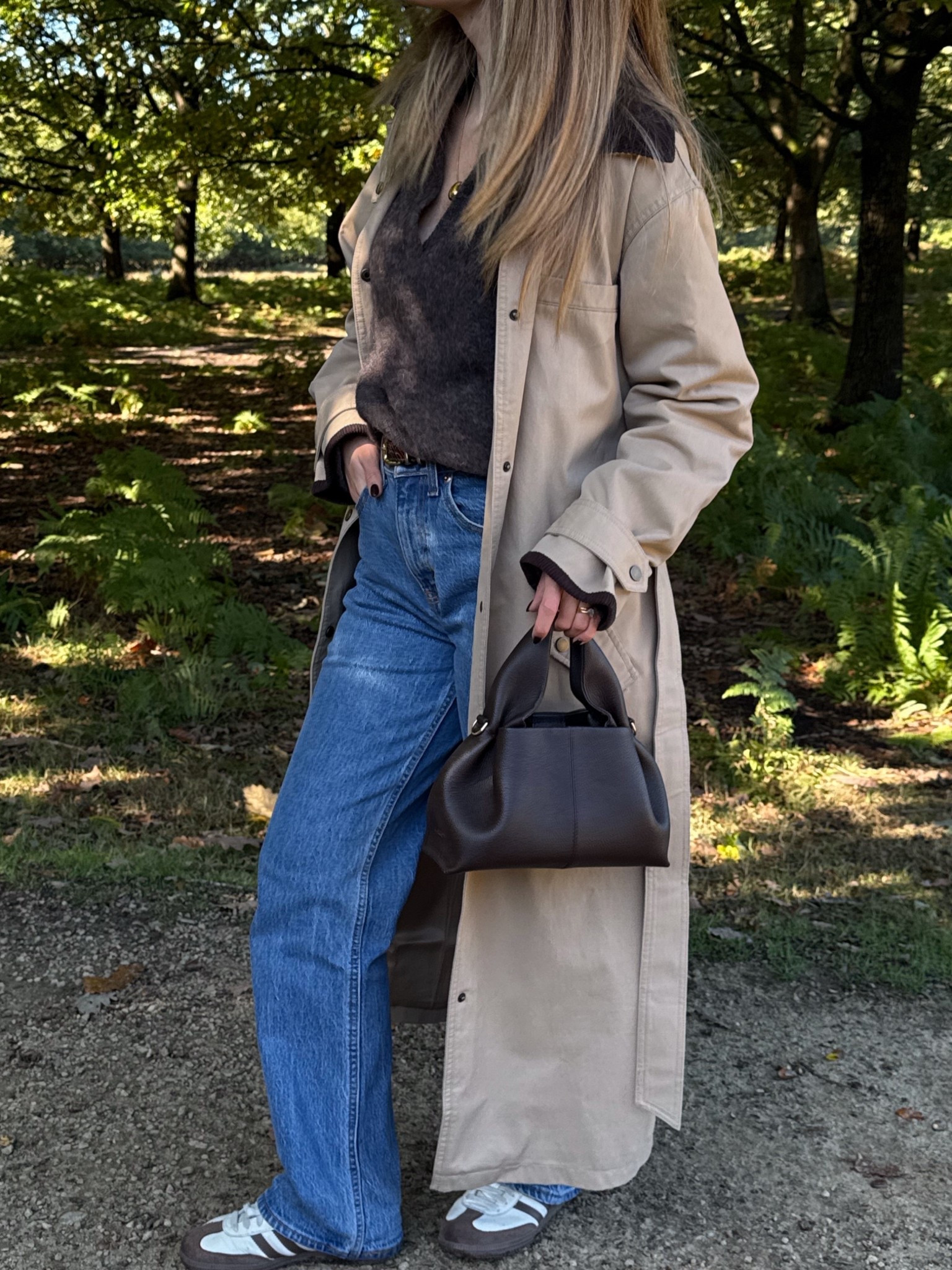 Last day for up to 25% off Abercrombie & an extra 15% off with the code AFXLTK 🫶🏼

Wearing an XS regular length in the coat
W23, short length, curve love in the jeans (I size down in curve love)
Size XS in the arket jumper 