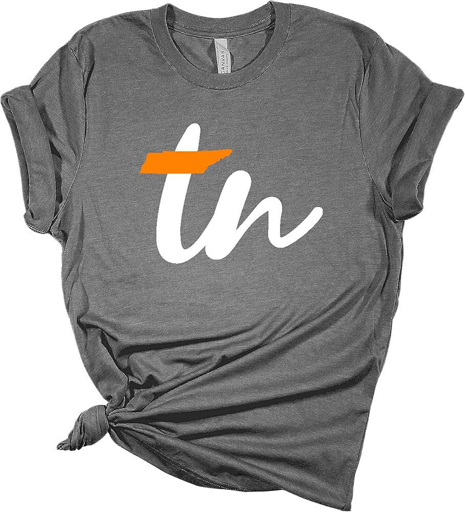 Womens Tennessee Tshirt Football TN Orange State T Team Color Tennessee VS. Alabama Short Sleeve ... | Amazon (US)