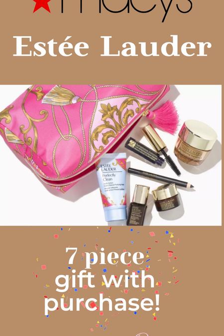Who doesn’t love a beauty GWP (Gift with Purchase)?

It’s Estée Lauder GWP time and you get to choose your FREE 7-Pc Gift with Any $39.50 Estée Lauder Purchase 

(Up to a $165 Value!)

CHOOSE YOUR GIFT:
Lift Your Look Choice Includes:
Revitalizing Supreme+ Youth Power Creme, 15ml
Double Wear 24H Waterproof Gel Eye Pencil in Onyx, 0.028oz
Sumptuous Extreme Mascara in Extreme Black, 2.8ml
OR
Recharge Your Radiance Choice Includes:
Resilience Multi-Effect Face and Neck Creme SPF15, 15ml
Pure Color Envy Hi-Lustre Lipstick in Tiger Eye (Full-Size), 3.5g
Double Wear Lip Pencil in Spice, 0.028oz
Every Gift Includes:
Perfectly Clean Foam Cleanser/Mask, 30ml
Advanced Night Repair Face Serum, 7ml
New Advanced Night Repair Eye Supercharged Gel-Creme, 5ml
Exclusive Estée Lauder Print Bag

. . . . . . . . . . . . . . 
#giftwithpurchase #beautygiftwithpurchase #gwp #esteelauder #esteelaudergiftwithpurchase #makeup #beauty #midlifebeauty #midlifeinfuencer  

#LTKunder50 #LTKbeauty