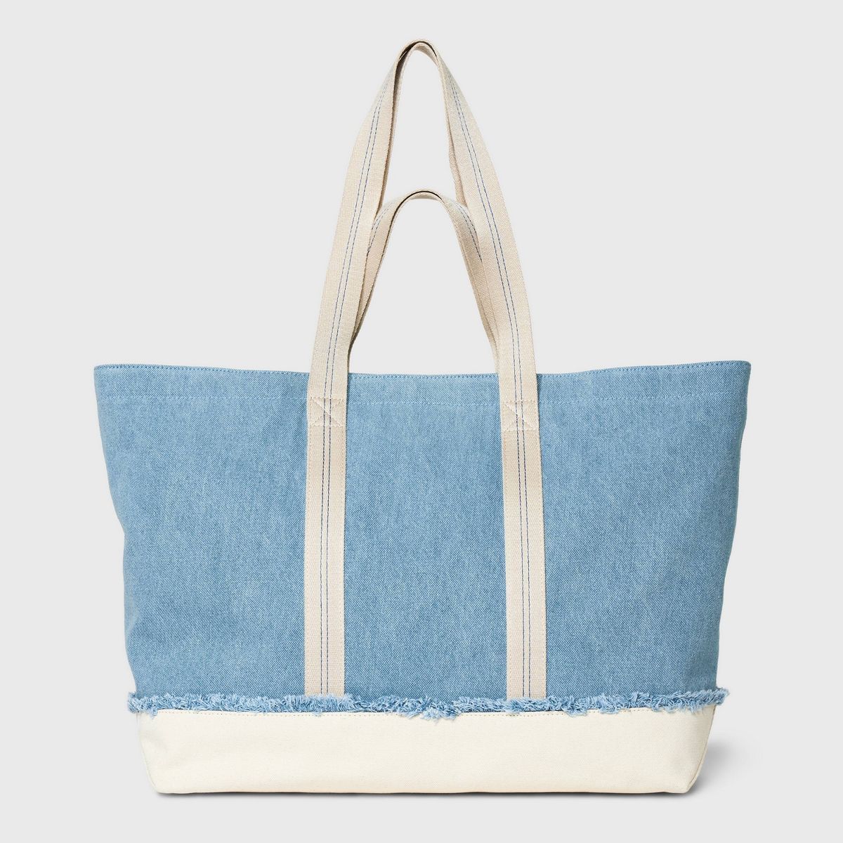 Tote Handbag - Universal Thread™ Blue Denim | Target