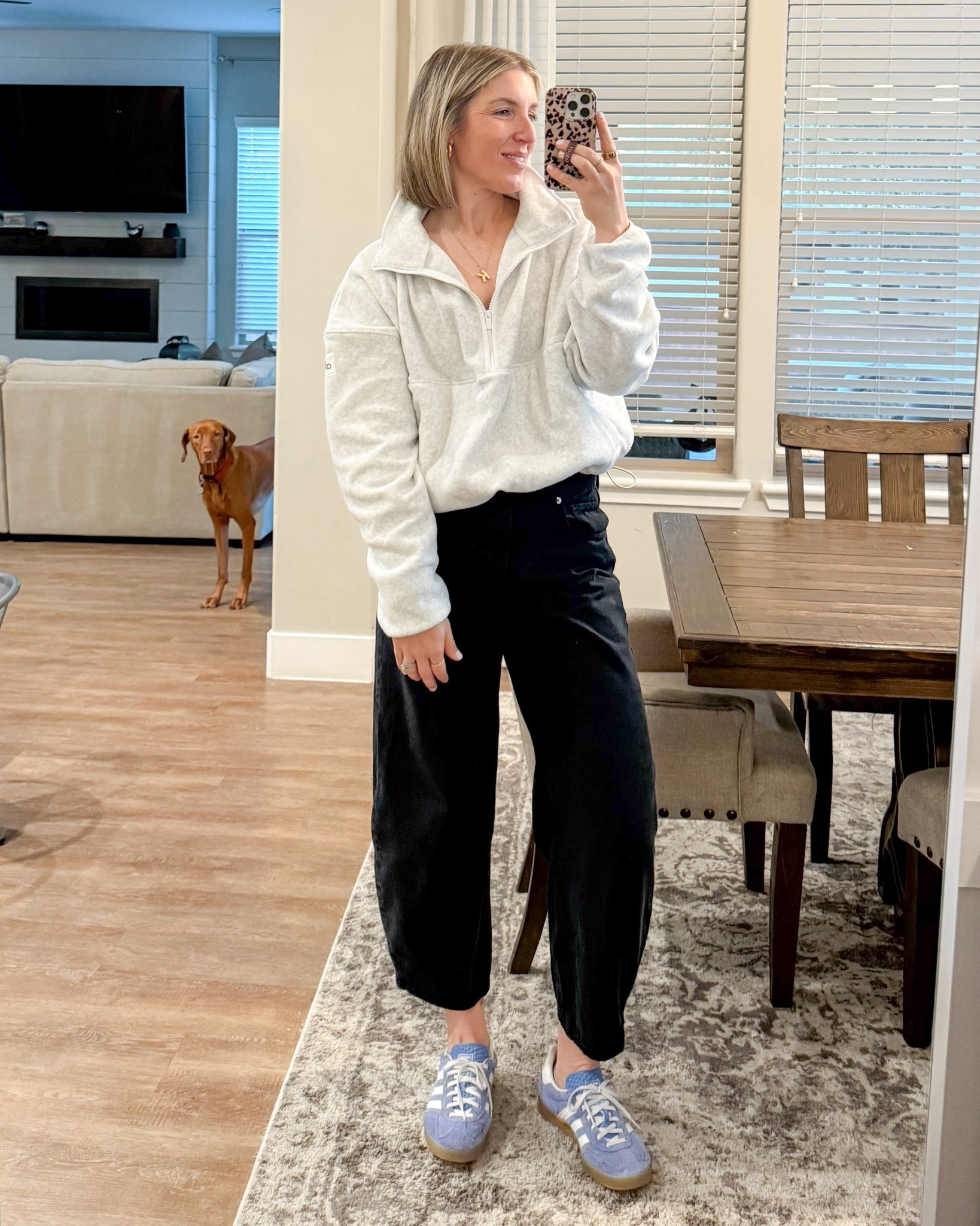 Comfort above all (almost) always 🤣! This quarter zip is an investment but I loved is when I saw it on someone at Disney!!!

#LTKActive #LTKdayinmylife