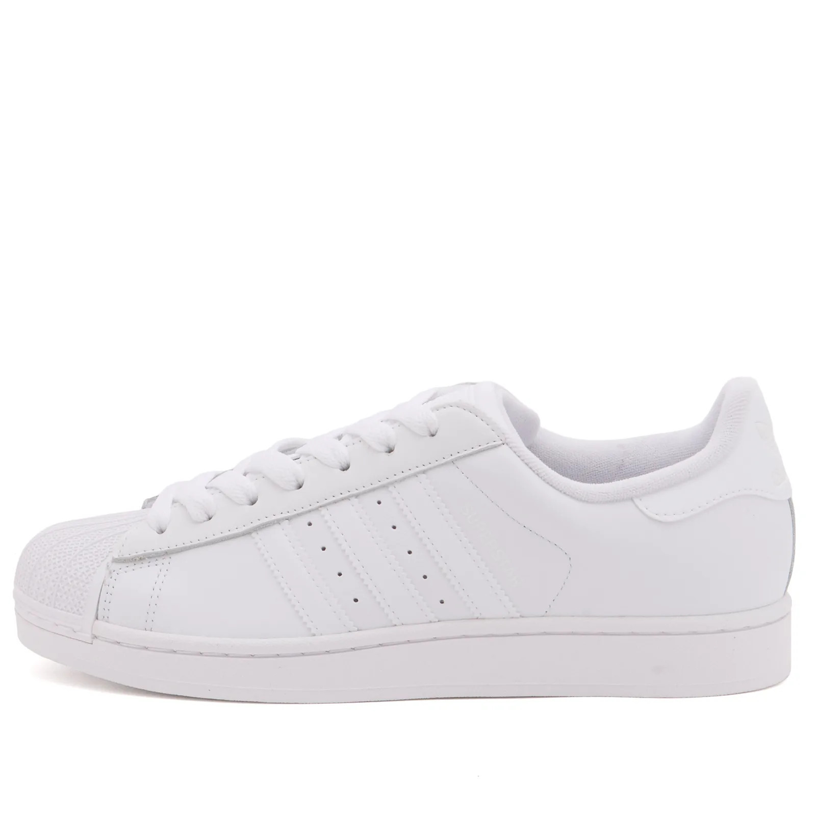 Adidas Superstar II Sneaker in White/White, Size UK 11 | END. Clothing