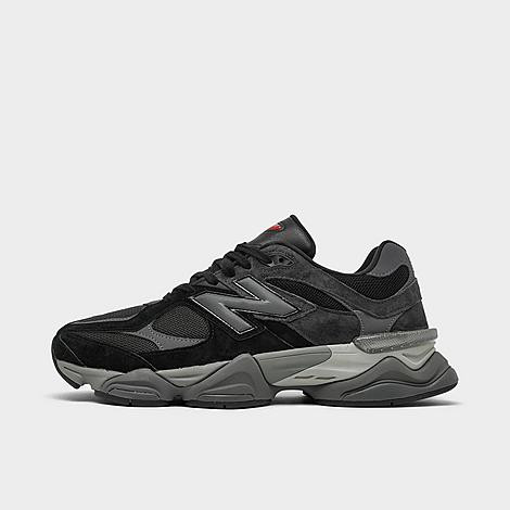 New Balance Men's 9060 Casual Shoes in Black/Black Size 9.5 Suede | Finish Line (US)