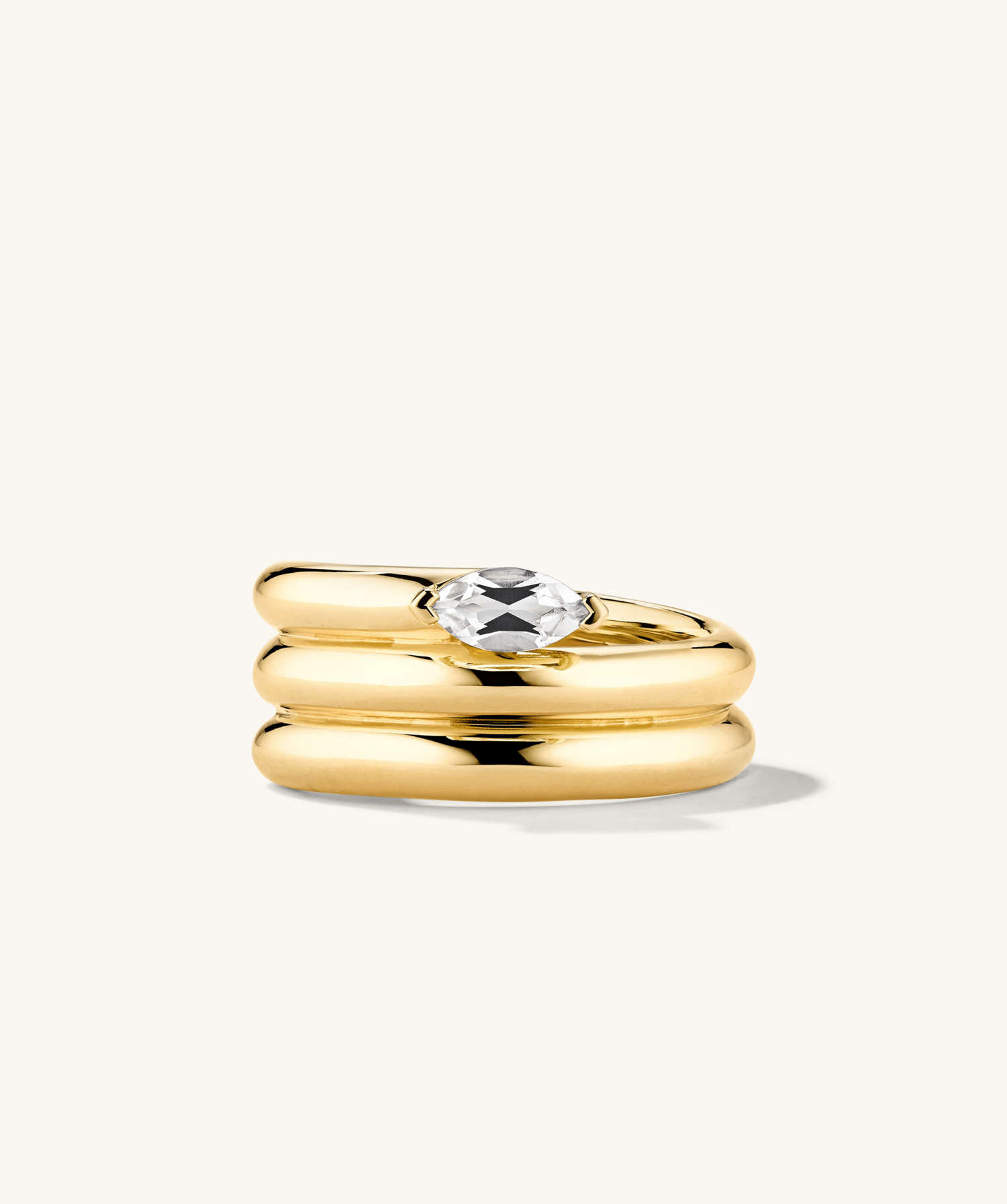 Boa Gemstone Coil Ring | Mejuri (Global)