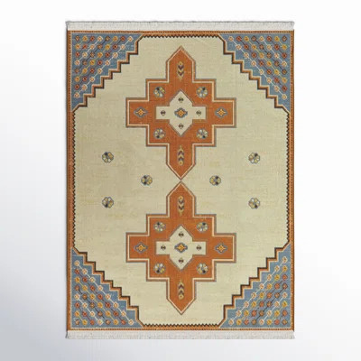Virgina Geometric Recycled Area Rug | Wayfair North America