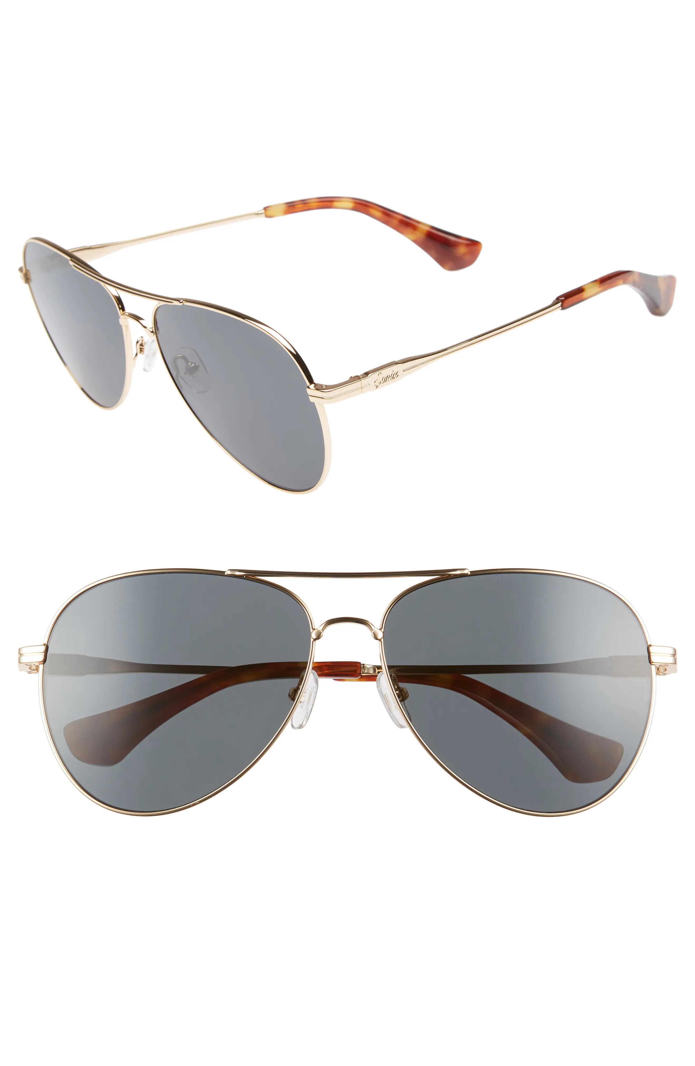 Sonix Lodi 61mm Mirrored Aviator Sunglasses | Nordstrom