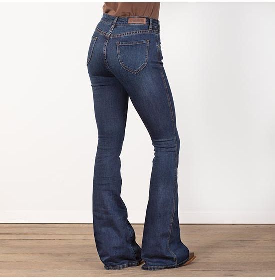 Rock & Roll Denim Southwest High-Rise Flare Jeans | Rod's Western Palace/ Country Grace