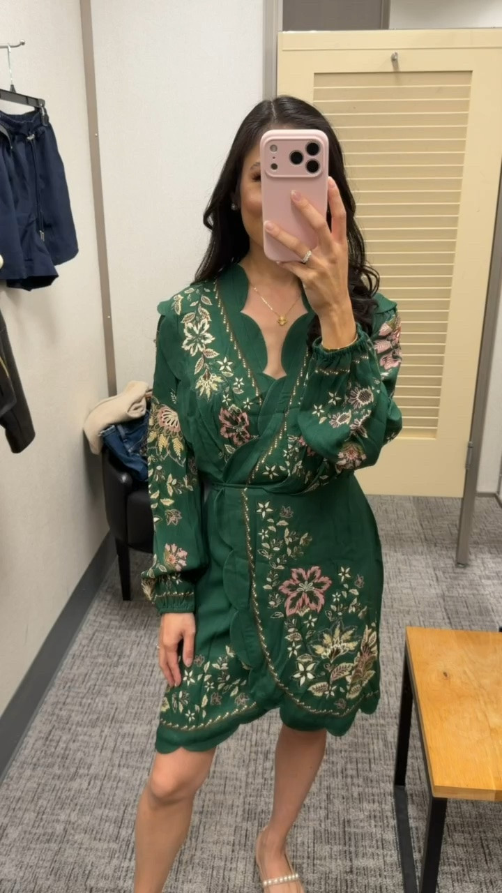 Wearing a size small so it’s a little big. Beautiful dress but I opted not to get because of the materials. A stunning date night or special piece though! Part of Nordstrom Anniversary Sale!

#LTKootd #LTKSaleAlert