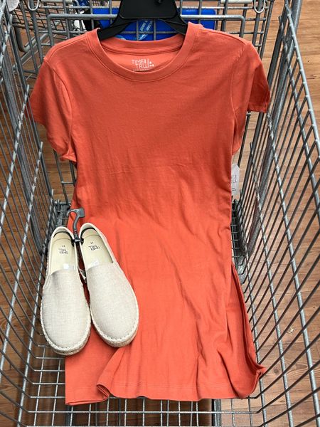 Walmart $10 Time and tru tshirt dress in new colors! Fits true to size. 

#LTKOver40 #LTKStyleTip #LTKFindsUnder50
