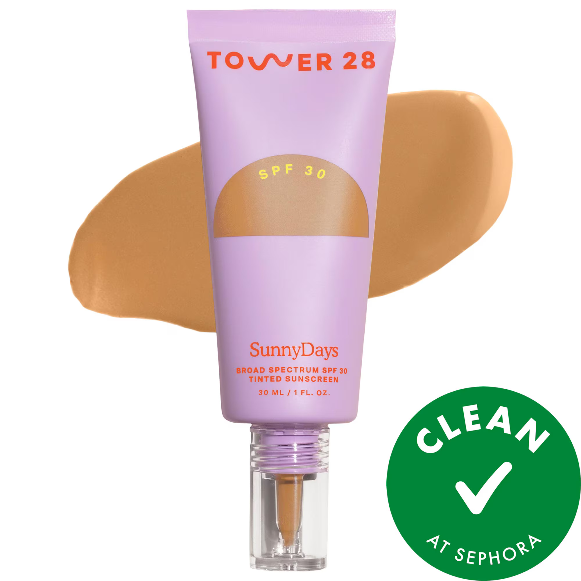 Tower 28 Beauty SunnyDays SPF 30 Tinted Sunscreen Foundation 30 PCH 1 oz/ 30 mL | Sephora (US)