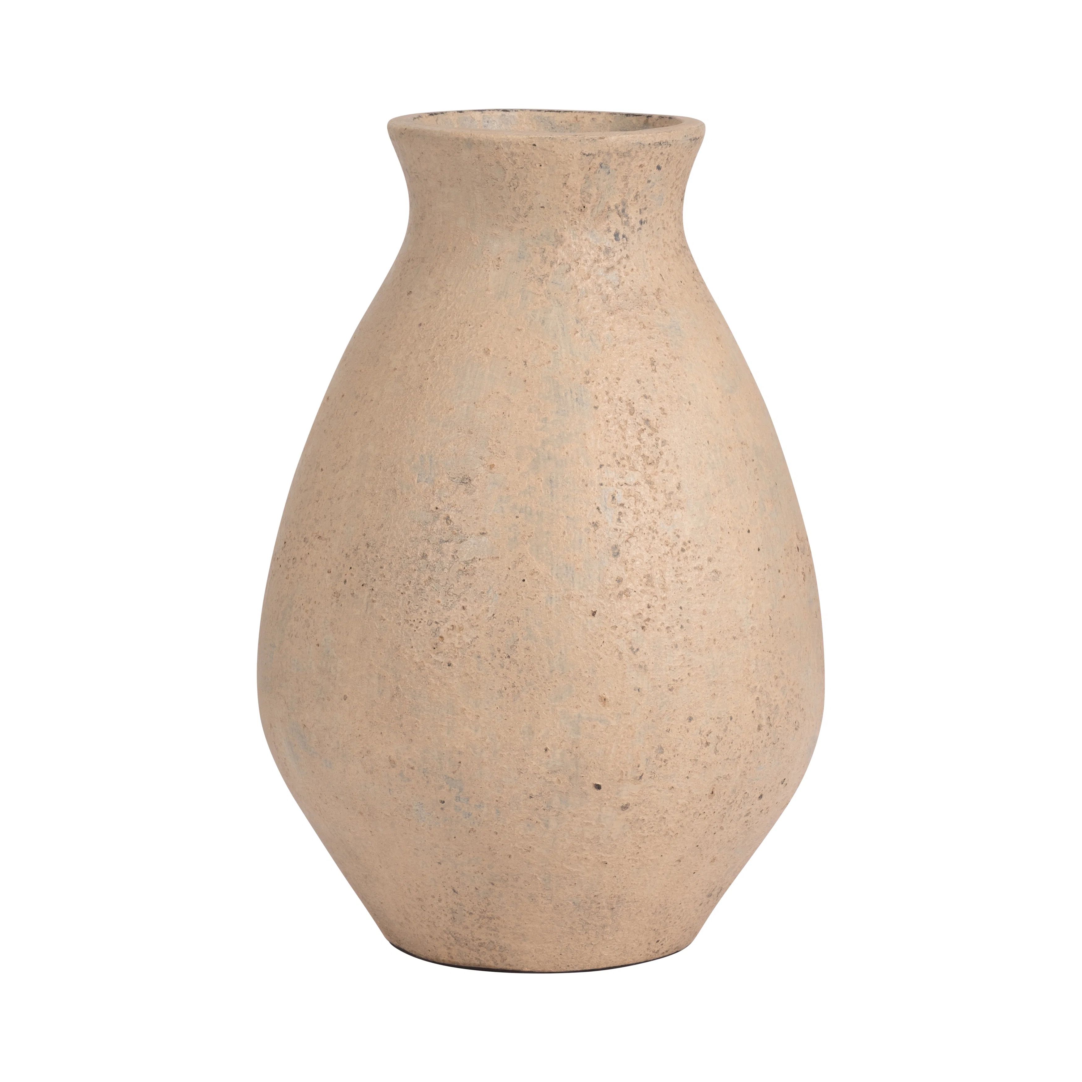 Birch Lane™ Terracotta, 16" Unique Vase, Round, Textured | Wayfair | Wayfair North America