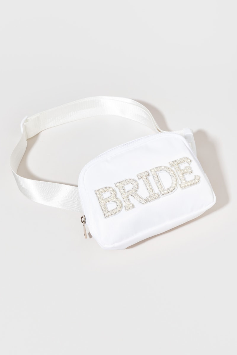 Haley Bridal Fanny Pack | Francesca's