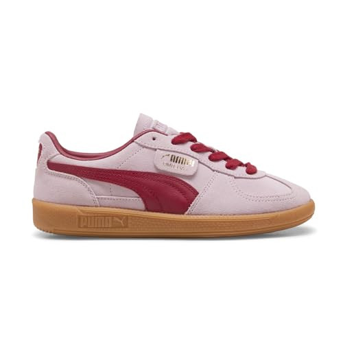 PUMA Women's Palermo Sneakers, Rose Mauve/Dark Crimson, 6.5 | Amazon (US)