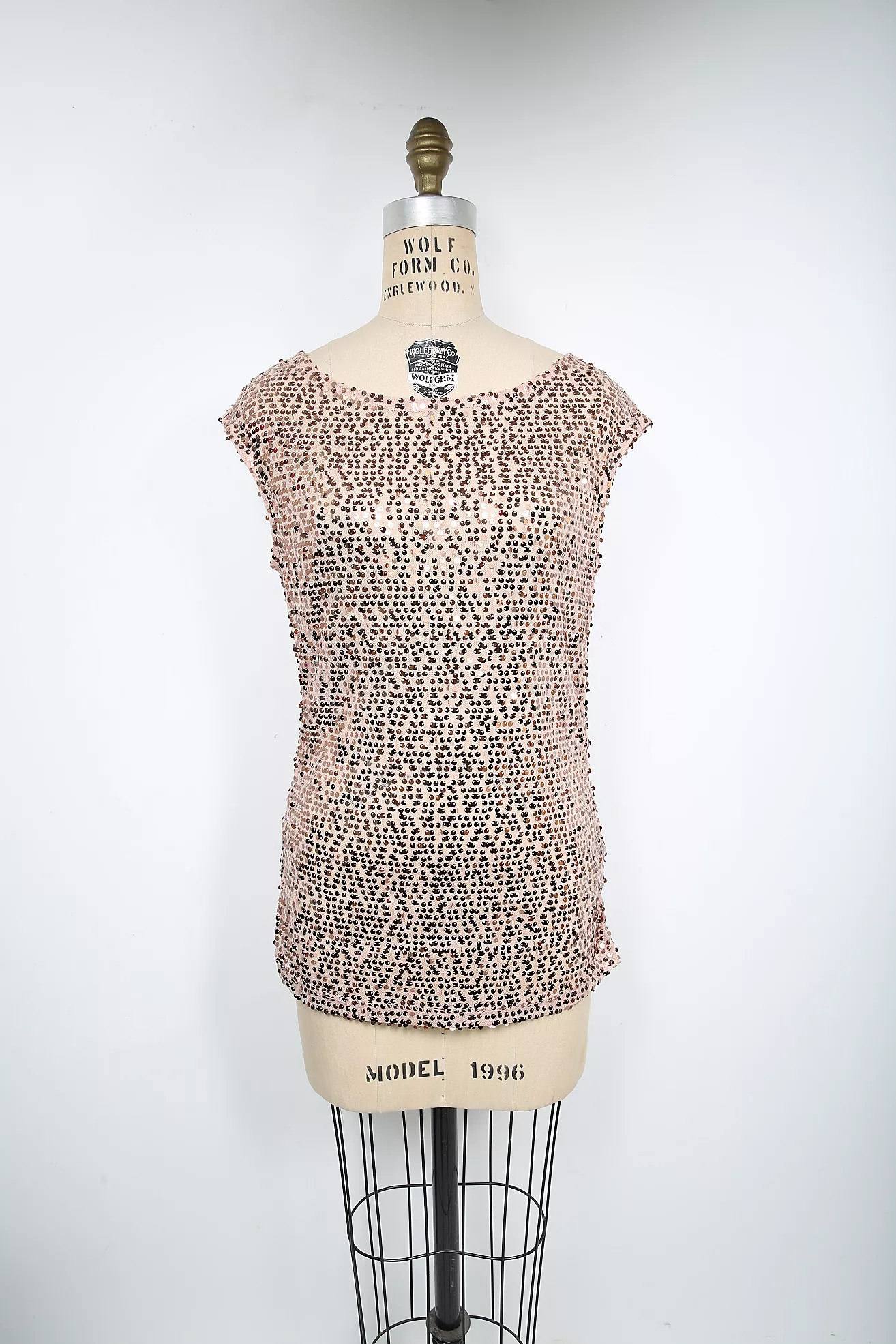 Y2K Pink Sheer Top with Sequins Selected by Love Rocks Vintage | Free People (Global - UK&FR Excluded)