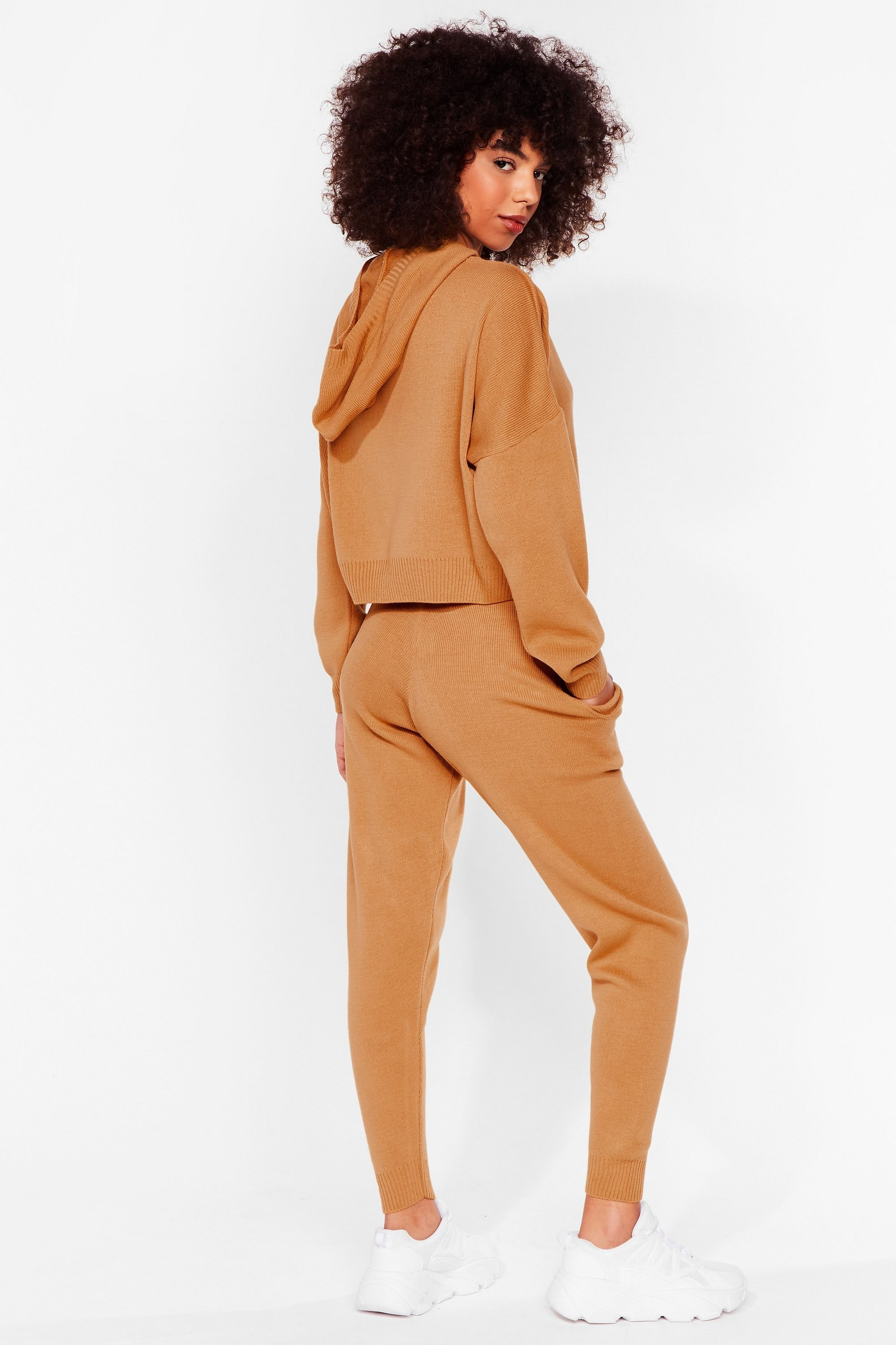 Morning Meeting Knitted Joggers Lounge Set | NastyGal (US & CA)