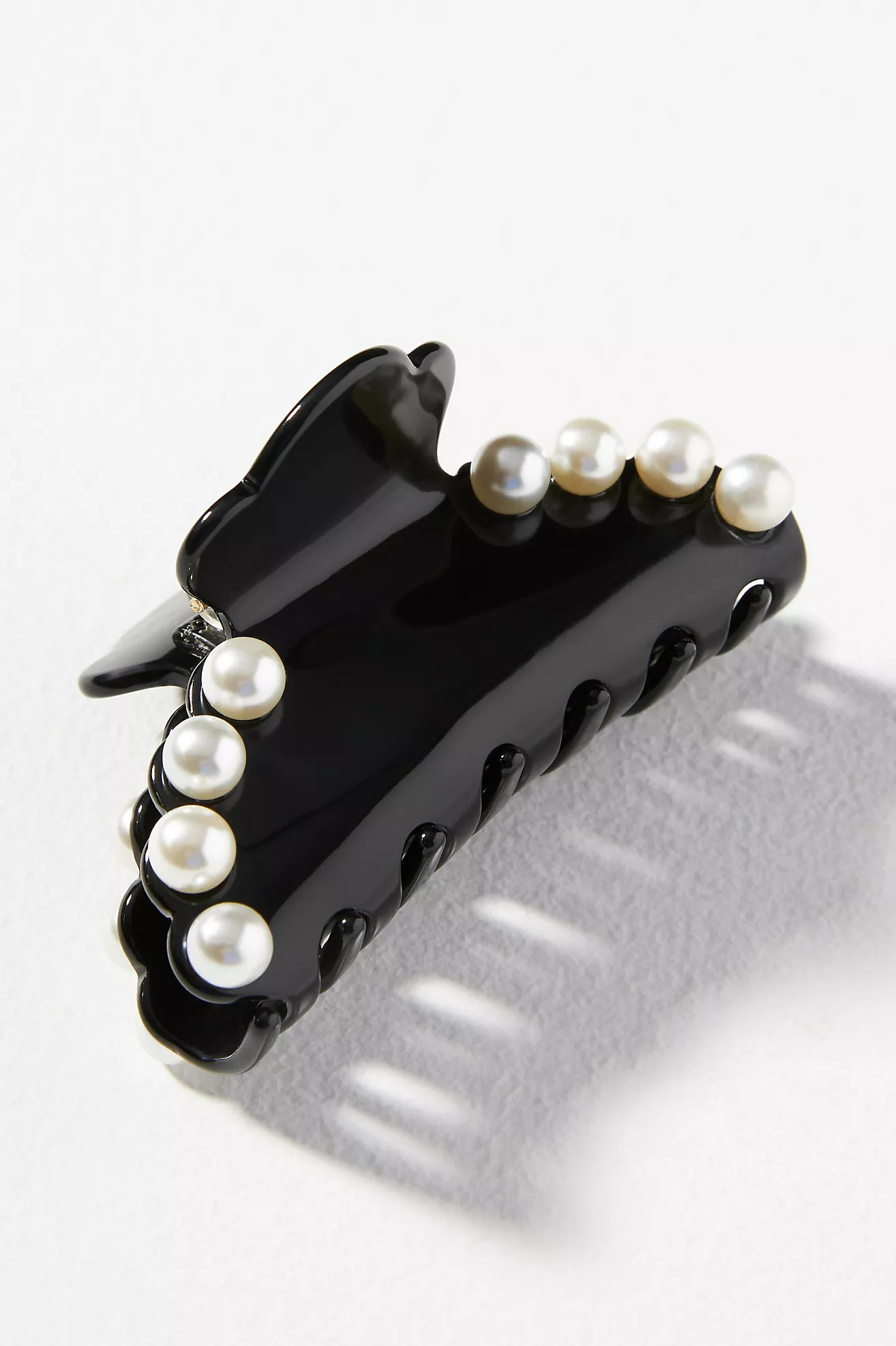 Lele Sadoughi Medium Pearl Hair Claw Clip | Anthropologie (US)