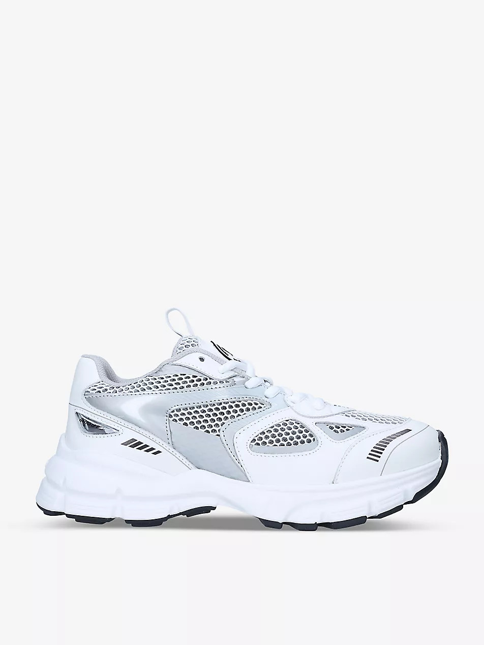 Marathon Runner mesh and leather trainers | Selfridges
