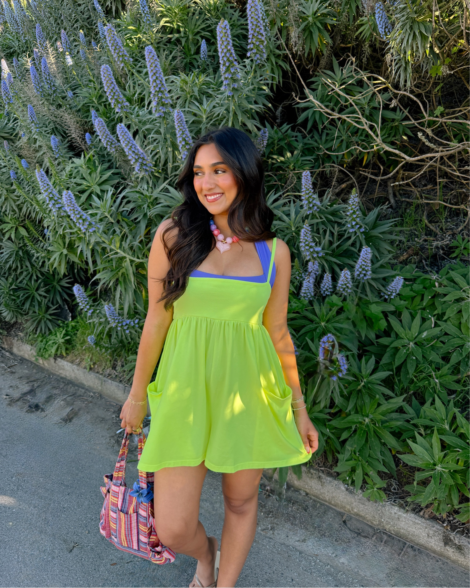 Beachside in my @fpmovement 🌊🌴🫶🏽💐