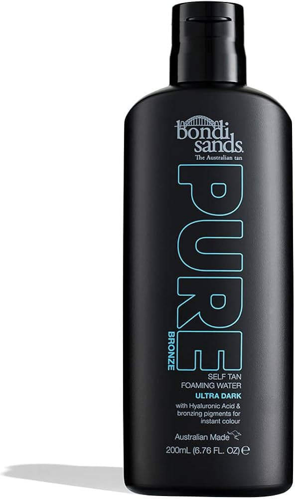 Bondi Sands PURE Self-Tanning Foaming Water | Hydrates with Hyaluronic Acid for a Flawless Tan, F... | Amazon (US)
