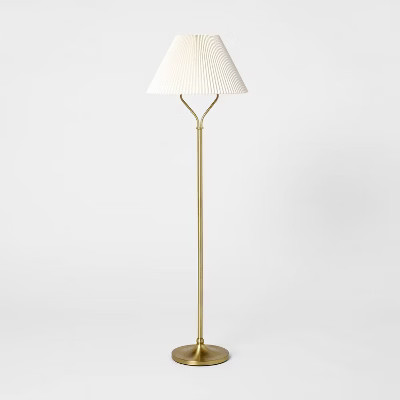 Brass Metal Stem Floor Lamp - Threshold™ designed with Studio McGee | Target