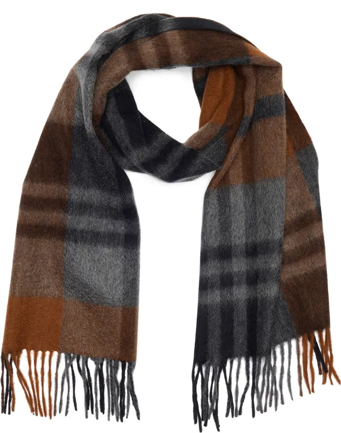 Men's Cashmere Fringe Scarf | Nordstrom Rack