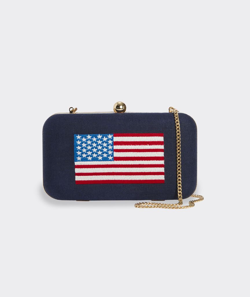 American Flag Minaudière | vineyard vines