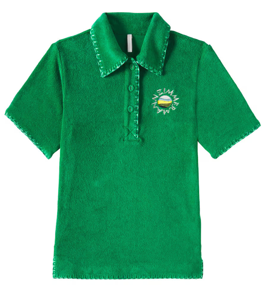 Zimmermann Kids Everley cotton-blend terry dress | Mytheresa (US/CA)