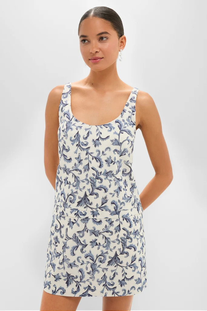 Blue Baroque Rue Shift Mini Dress | Tuckernuck (US)