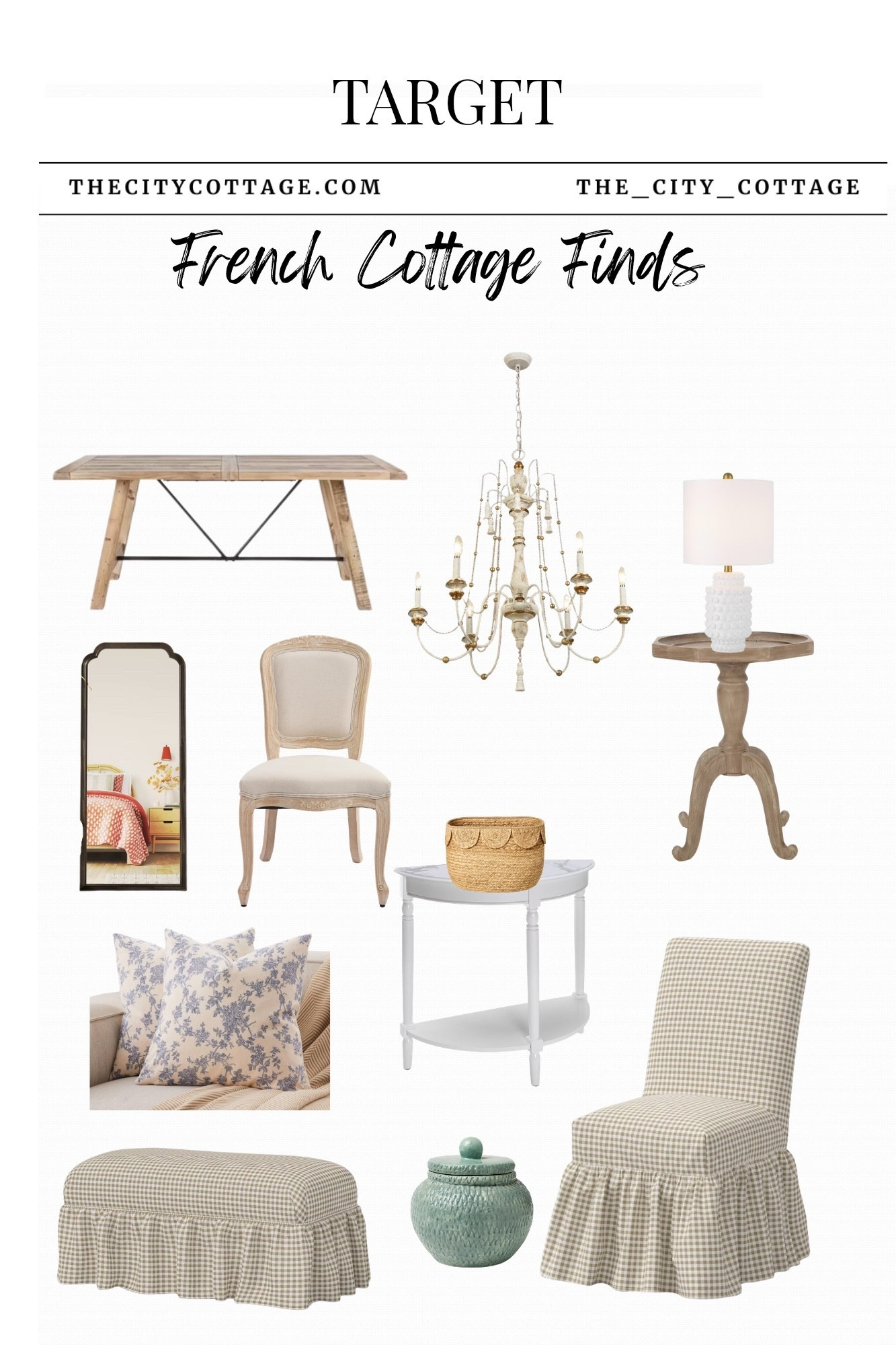 If you love that French country meets modern traditional look these are a great start.  ￼Gingham ruffle, slip, cover chairs, Gingham plus stripe, upholstery, tough details, rounded shoulders, and rustic, plus so much more. Straight out of a Nancy Myers movie.

SAVE this for your dining room refresh 🫶

#LTKSaleAlert #LTKHome #LTKSpringSale
