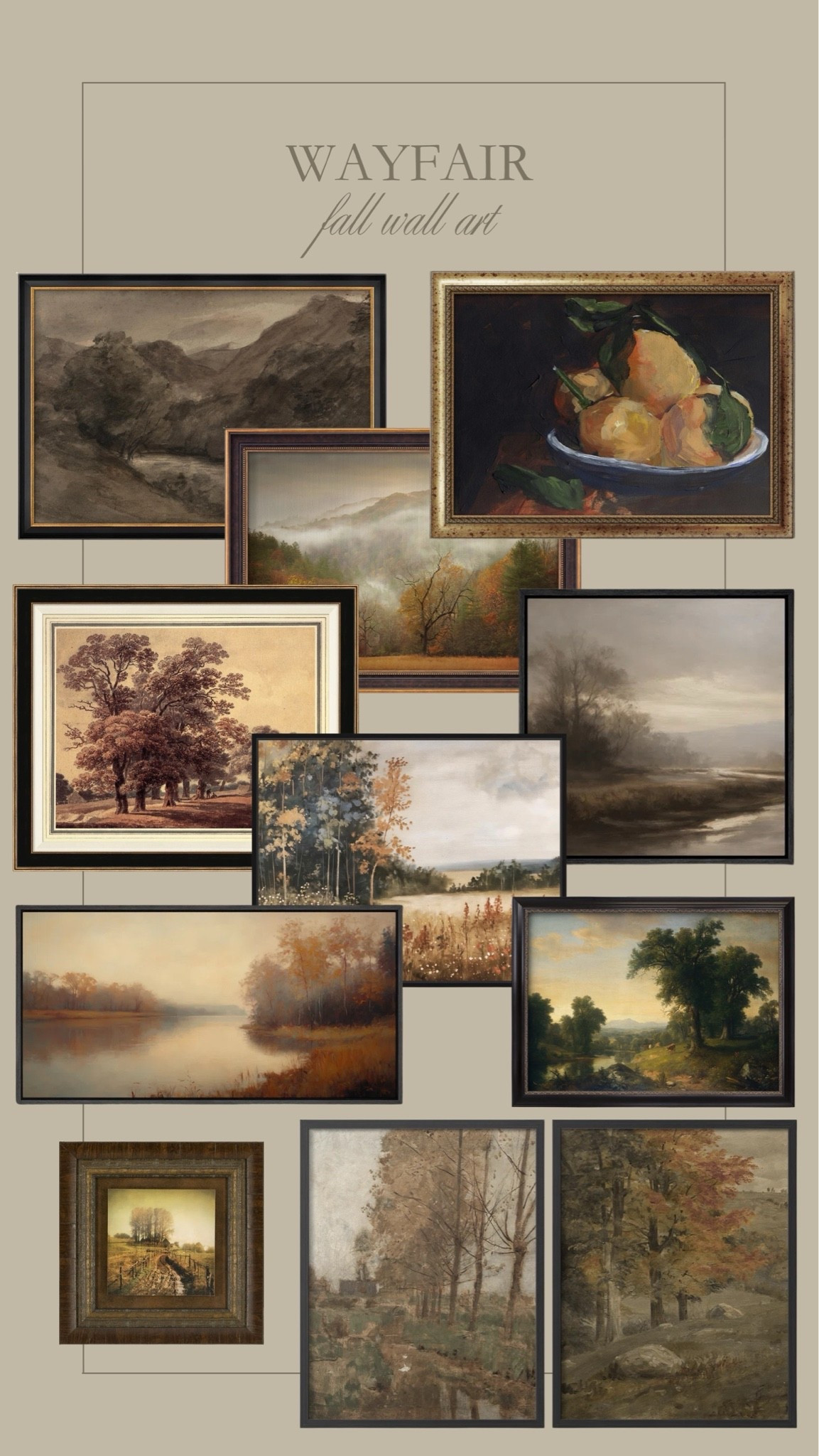 Fall wall art from Wayfair 🍂🍁 I can’t wait to fully decorate for fall and refresh our current decor and wall art for these cozy, spooky finds. 🤩

#LTKHome #LTKSeasonal