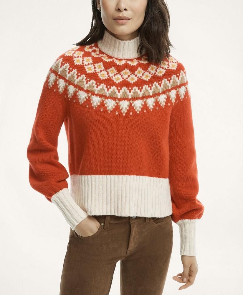 Merino Wool Fair Isle Sweater | Brooks Brothers