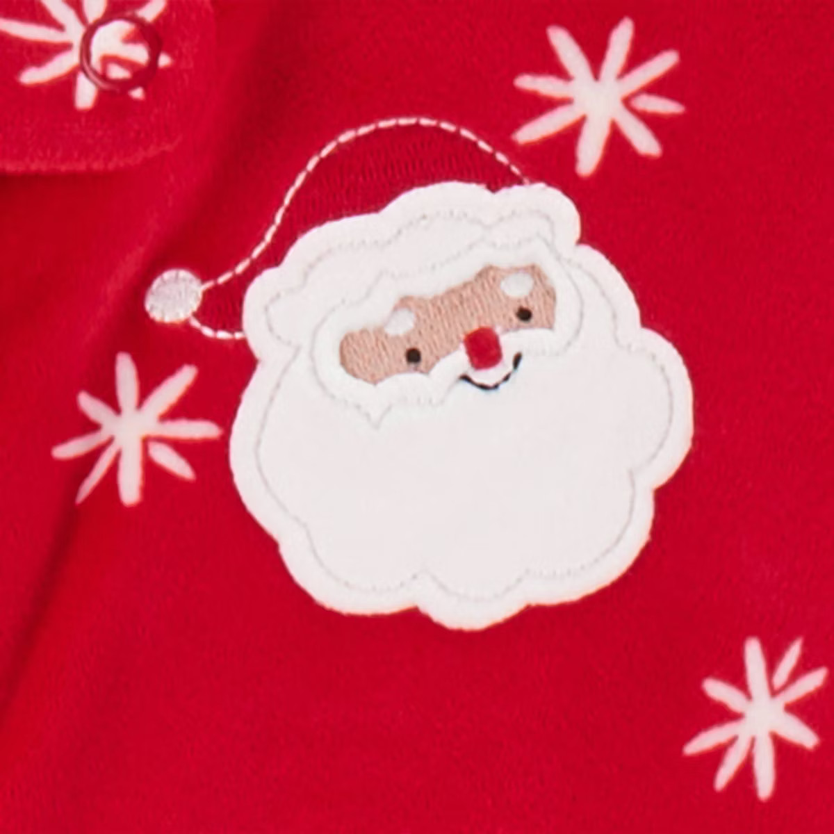Carter's Just One You® Toddler Girls' 2pk Snug Fit Christmas Santa Stars Long Sleeve Footed Paja... | Target